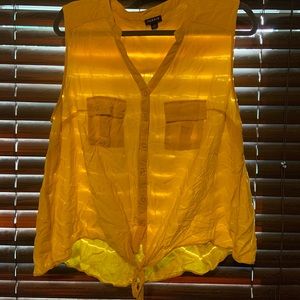 Torrid Tie Front Tank Top